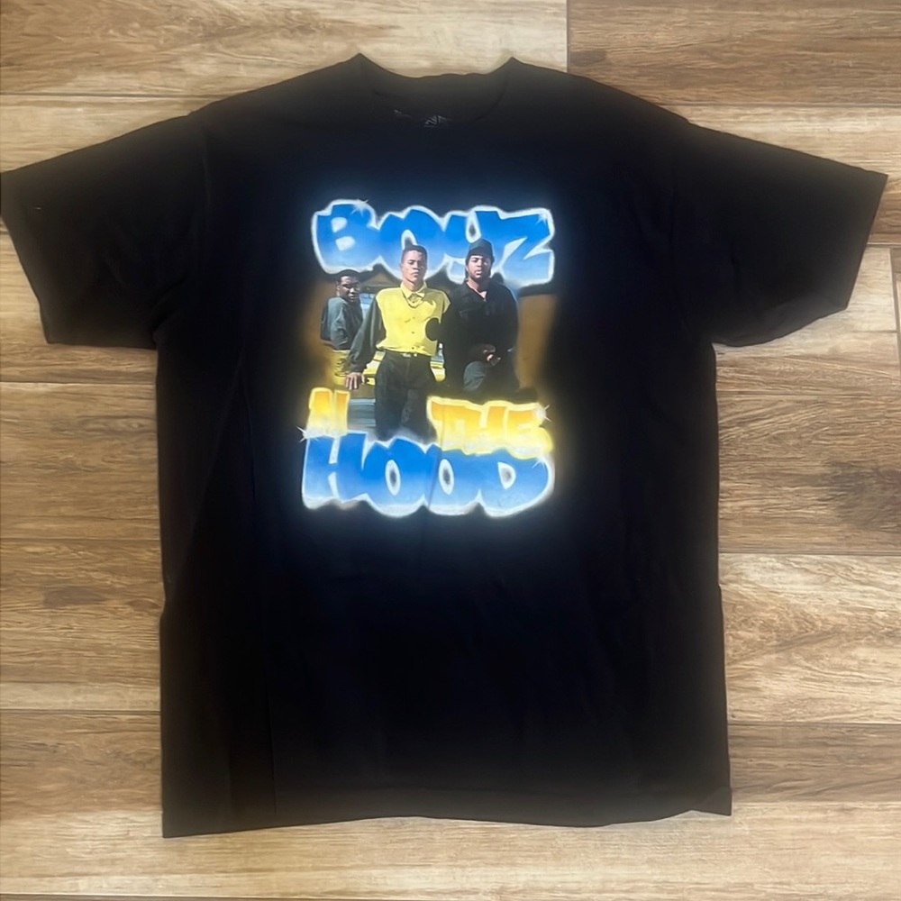 Boys in the hood men’s black t-shirt